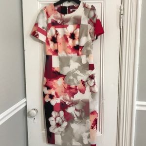Calvin Klein floral dress